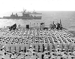 Lieutenant Commander Omar R. Ford Burial